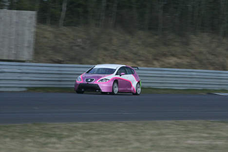 Sådan ser den ud, Kim Lund’s nye DTC-racer.